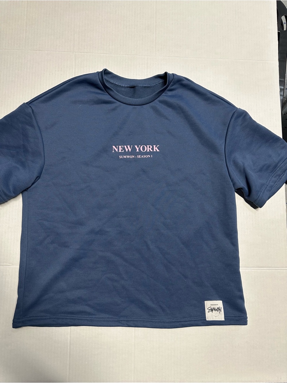 NEW YORK Short Sleeve Tee - Navy